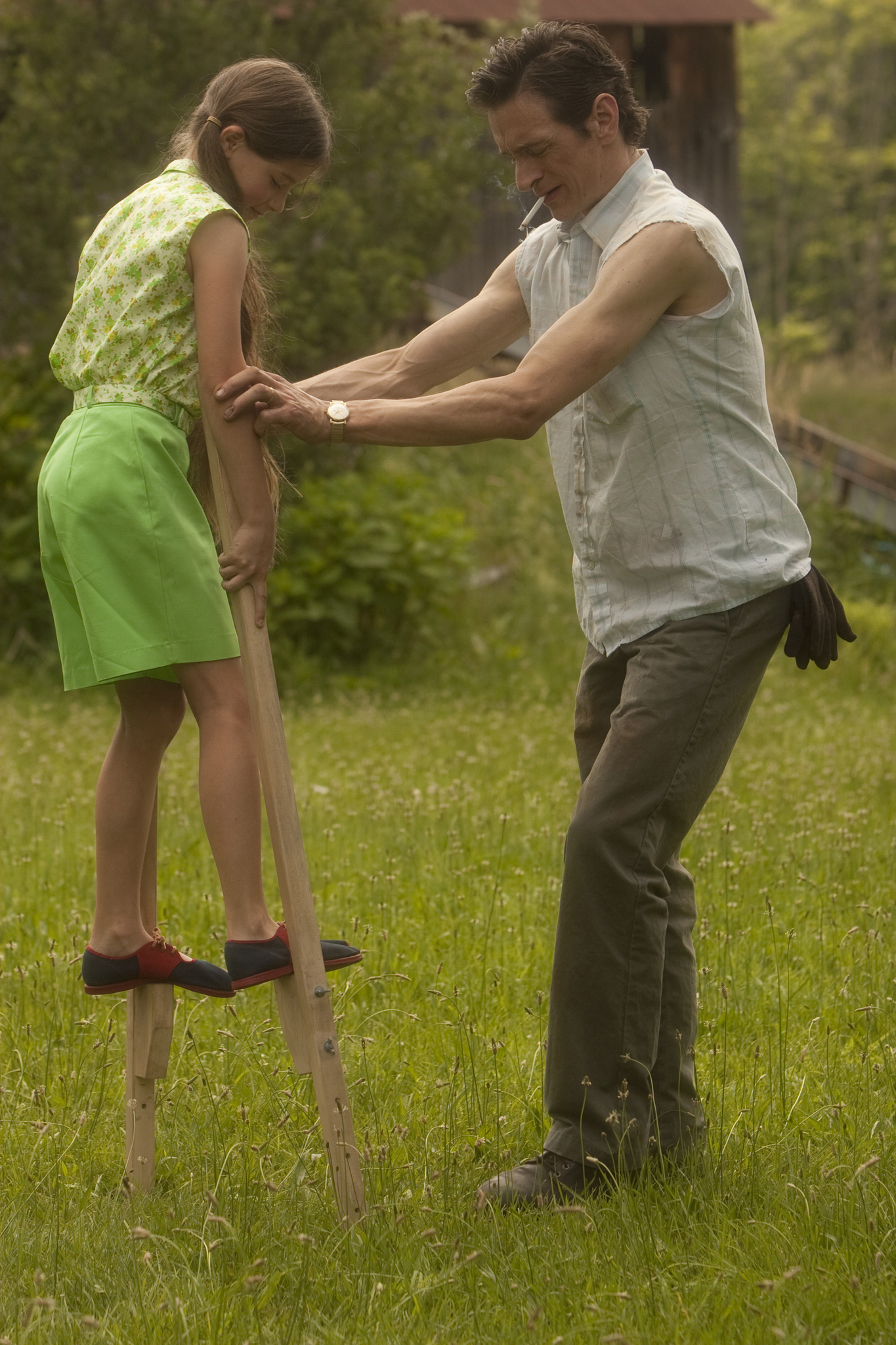 Still of Vera Farmiga and John Hawkes in Higher Ground (2011)