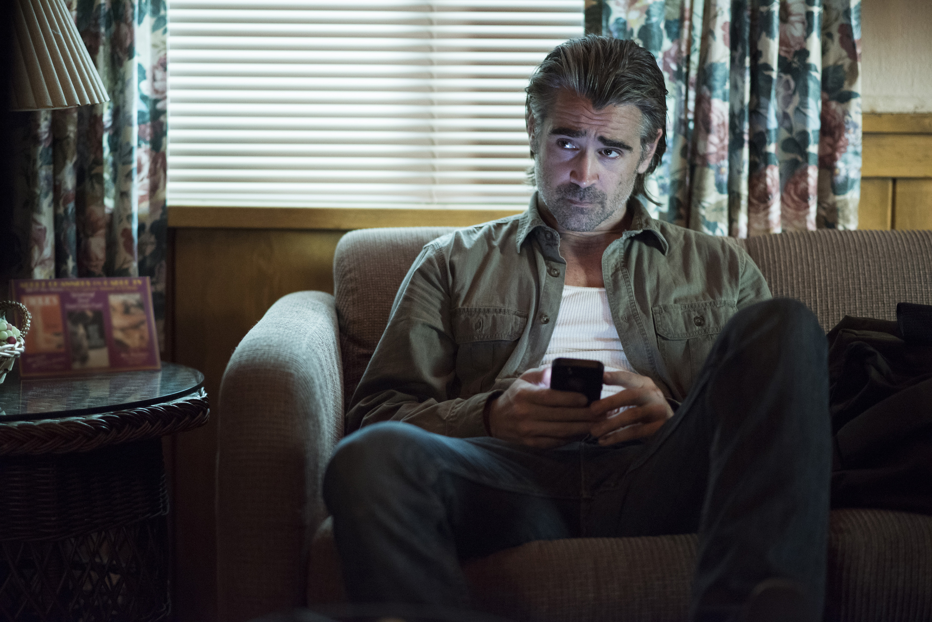 Still of Colin Farrell in True Detective (2014)