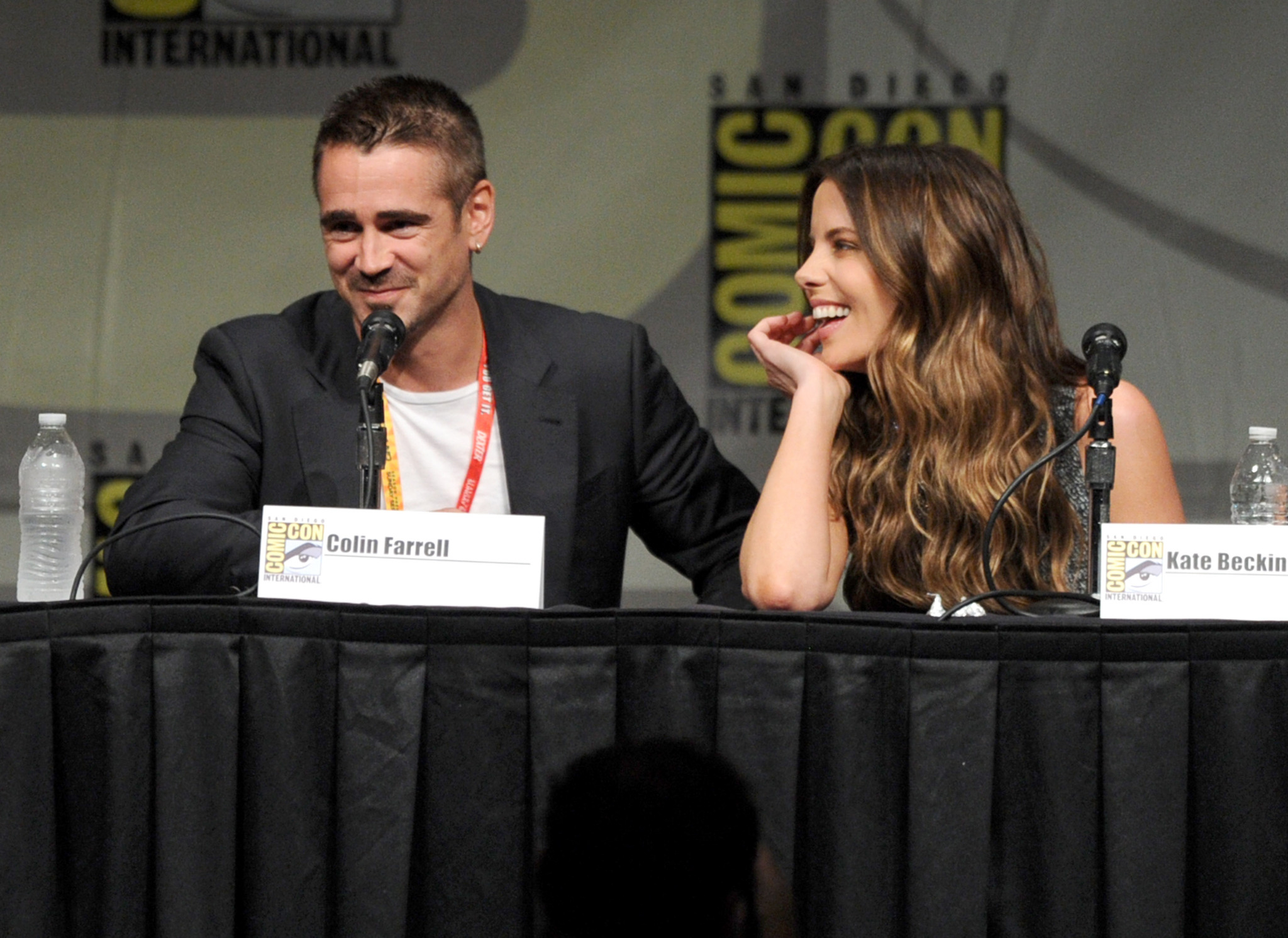 Kate Beckinsale and Colin Farrell at event of Viska prisiminti (2012)