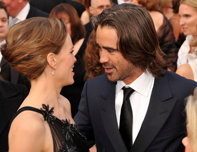 Hilary Swank and Colin Farrell at event of The 80th Annual Academy Awards (2008)