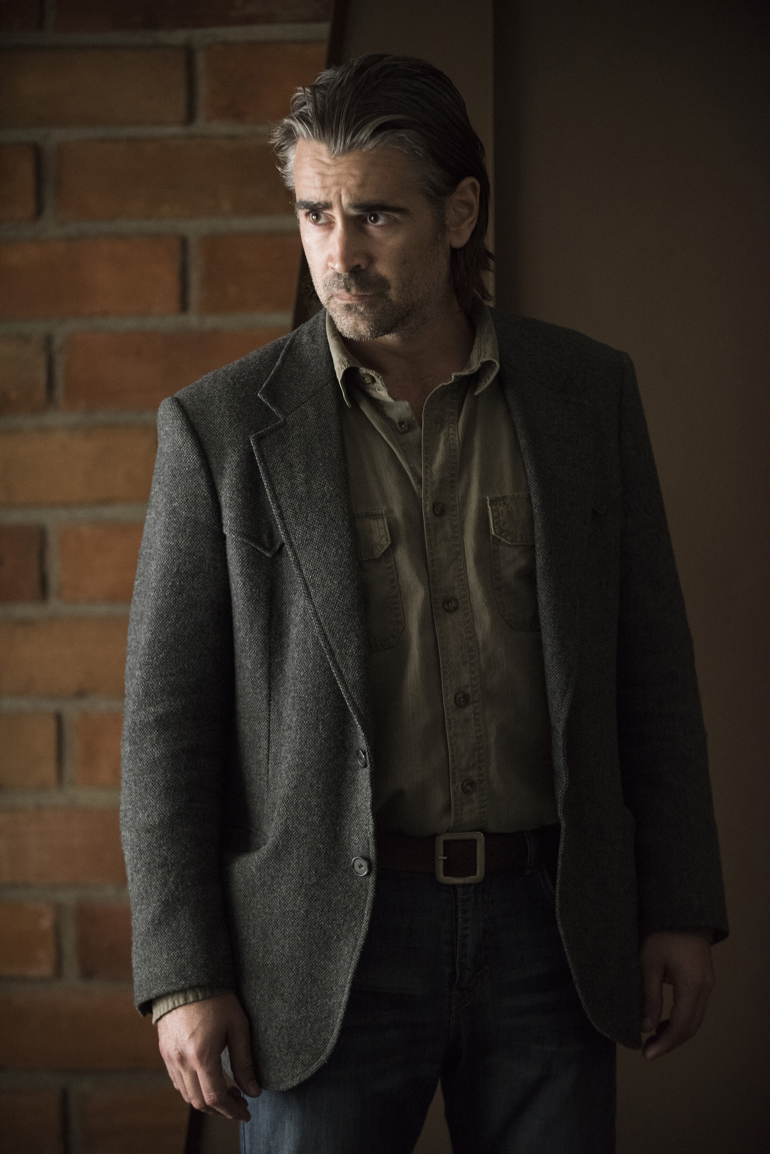 Still of Colin Farrell in True Detective (2014)