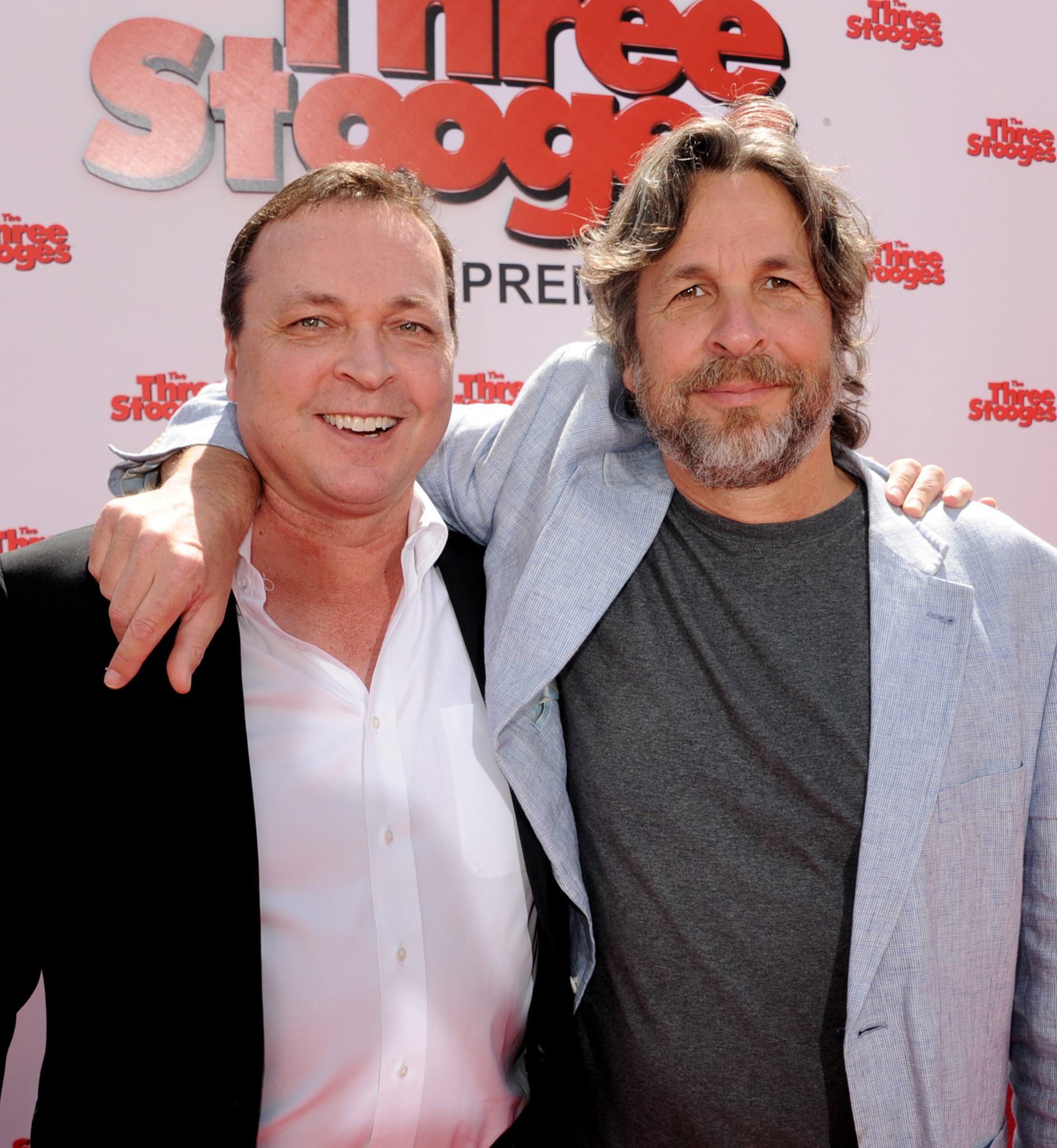 Bobby Farrelly and Peter Farrelly at event of Trys veplos (2012)
