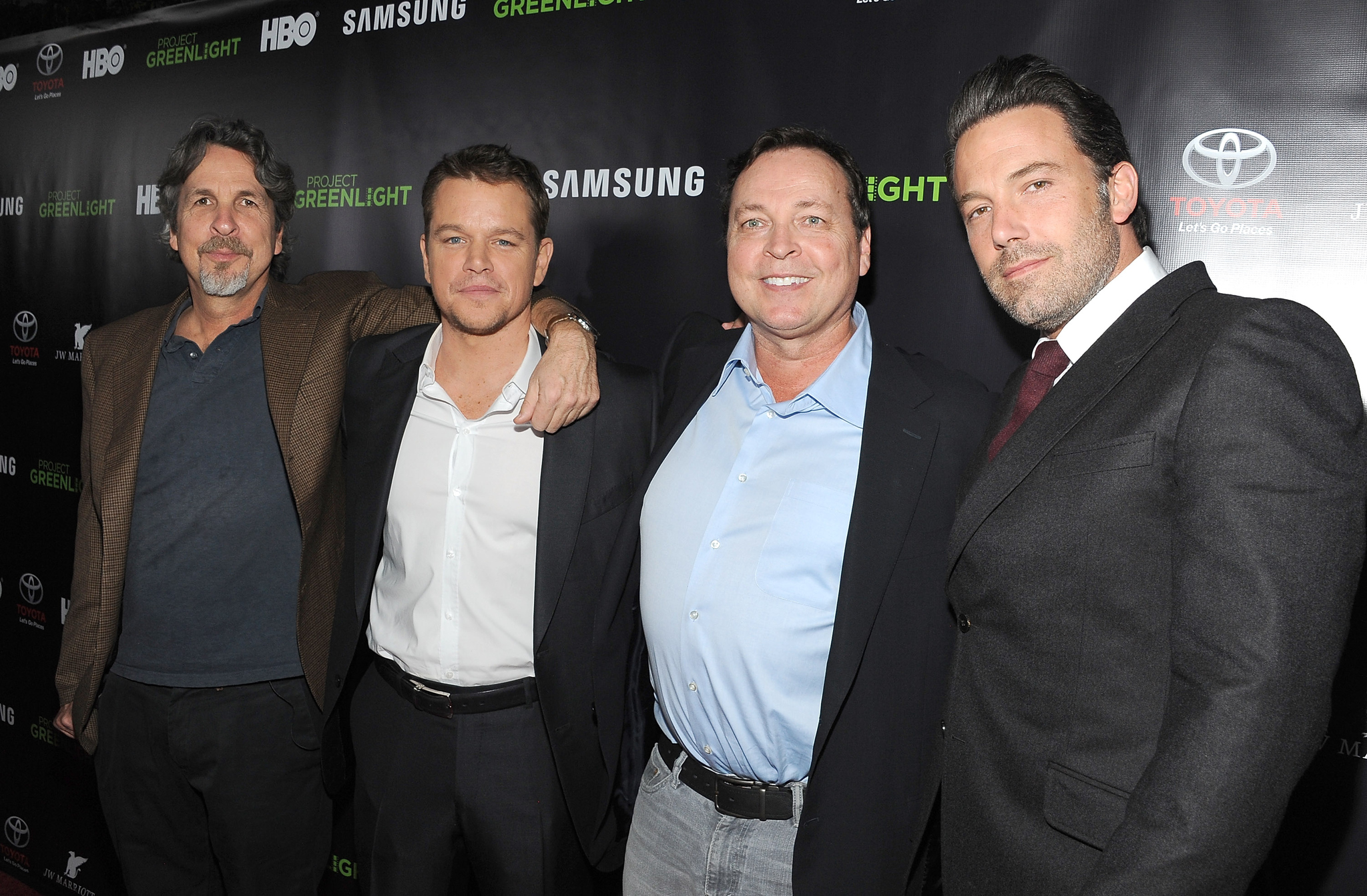 Ben Affleck, Matt Damon, Bobby Farrelly and Peter Farrelly