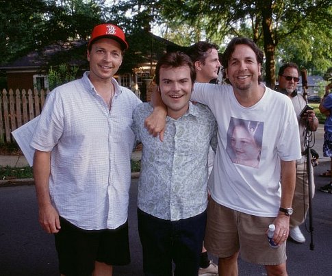 Jack Black, Bobby Farrelly and Peter Farrelly in Shallow Hal (2001)