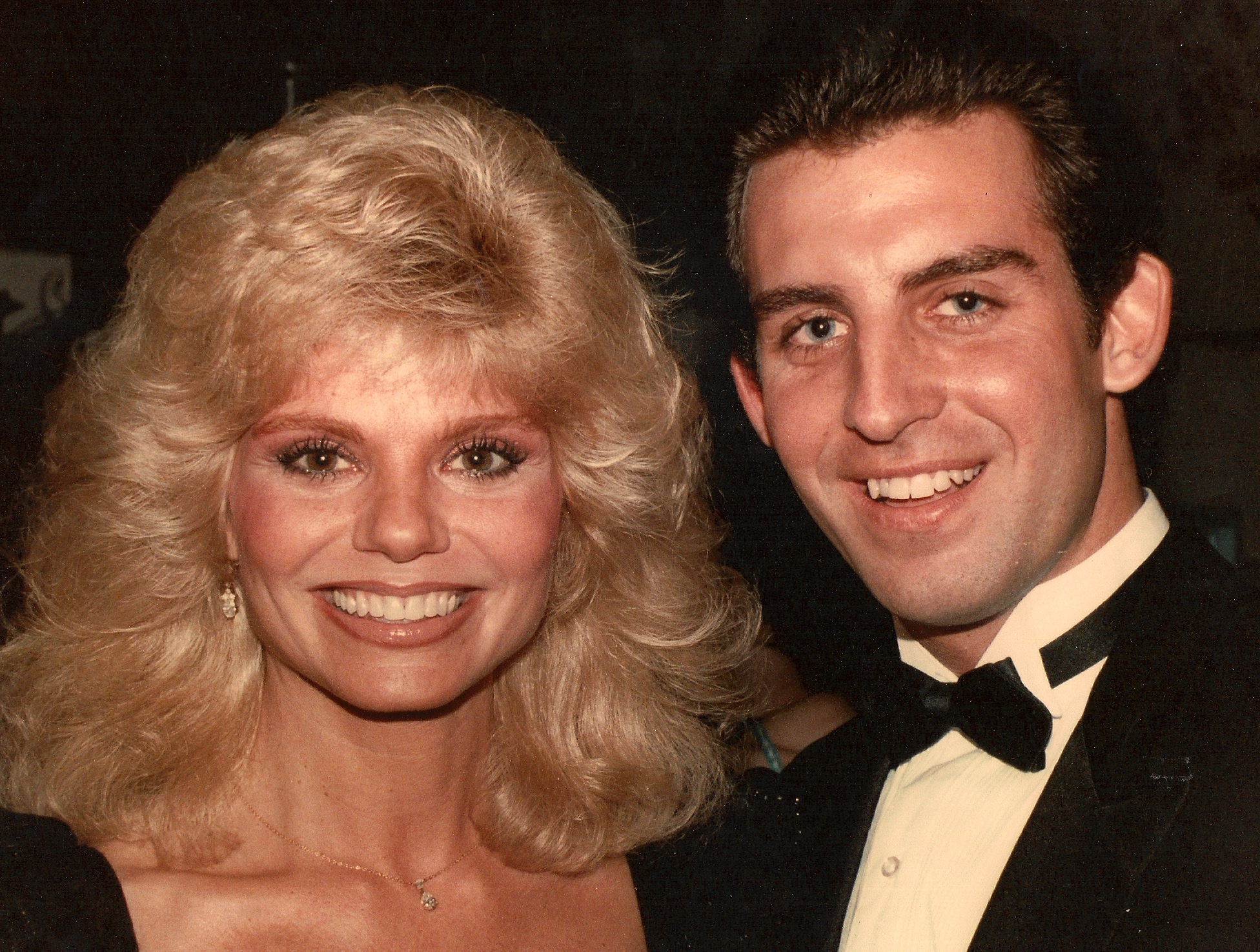 Loni Anderson and Mark Fauser