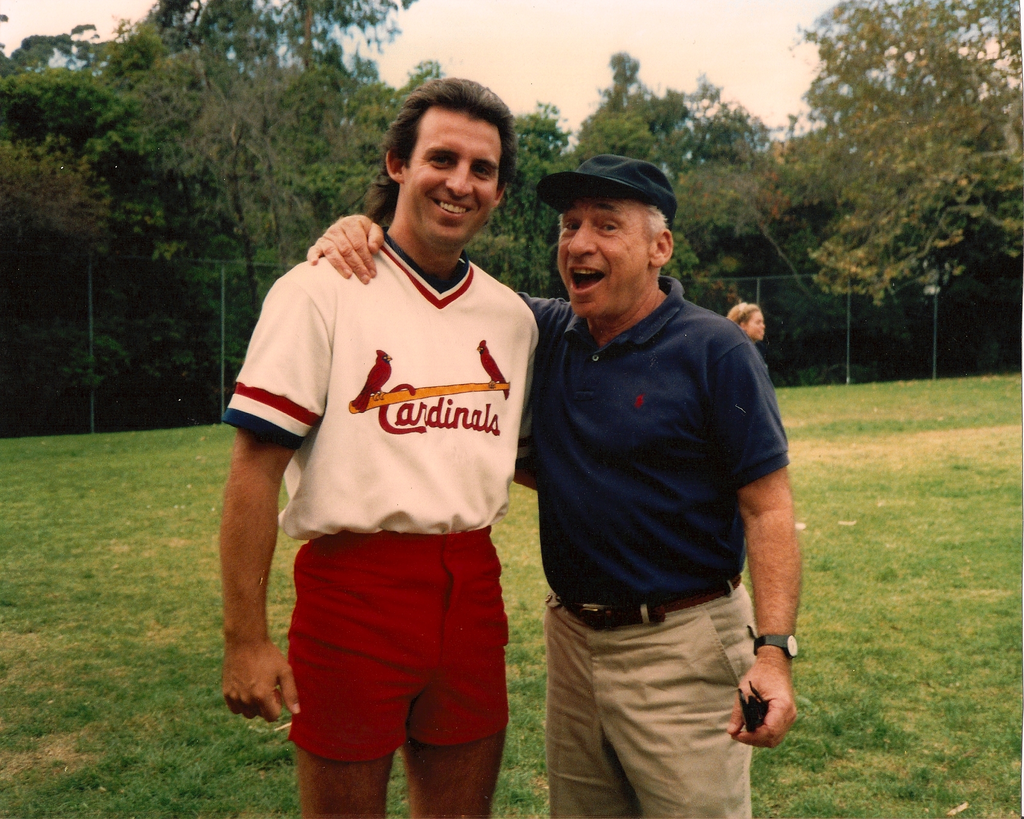 Mark Fauser and Mel Brooks