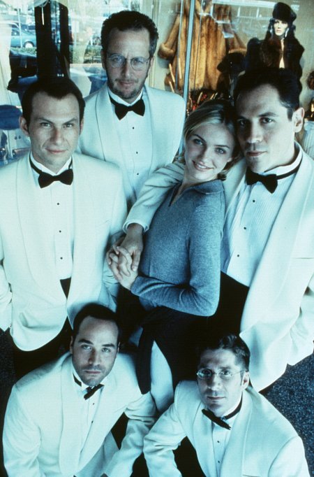 Cameron Diaz, Christian Slater, Jeremy Piven, Jon Favreau, Leland Orser and Daniel Stern in Very Bad Things (1998)