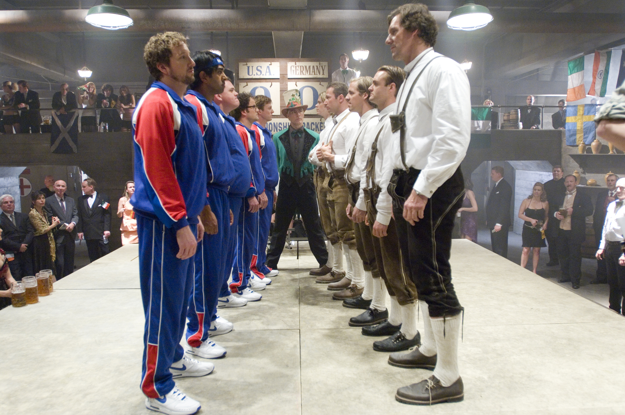 Still of Ralf Moeller, Philippe Brenninkmeyer, Jay Chandrasekhar, Nat Faxon, Will Forte, Kevin Heffernan, Steve Lemme, Eric Christian Olsen, Gunter Schlierkamp, Paul Soter and Erik Stolhanske in Beerfest (2006)