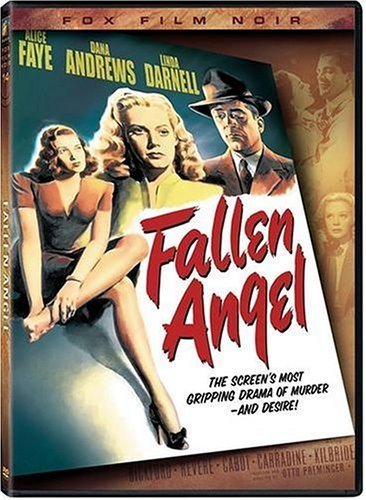 Dana Andrews, Linda Darnell and Alice Faye in Fallen Angel (1945)