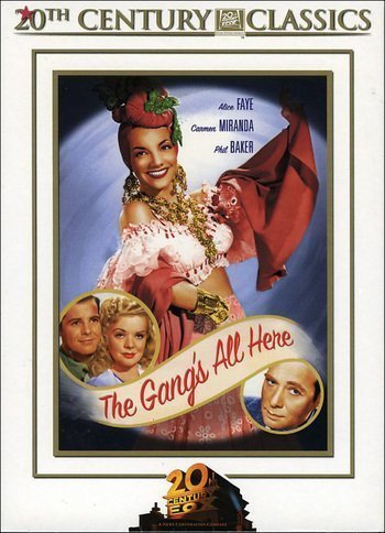 Phil Baker, James Ellison and Alice Faye in The Gang's All Here (1943)