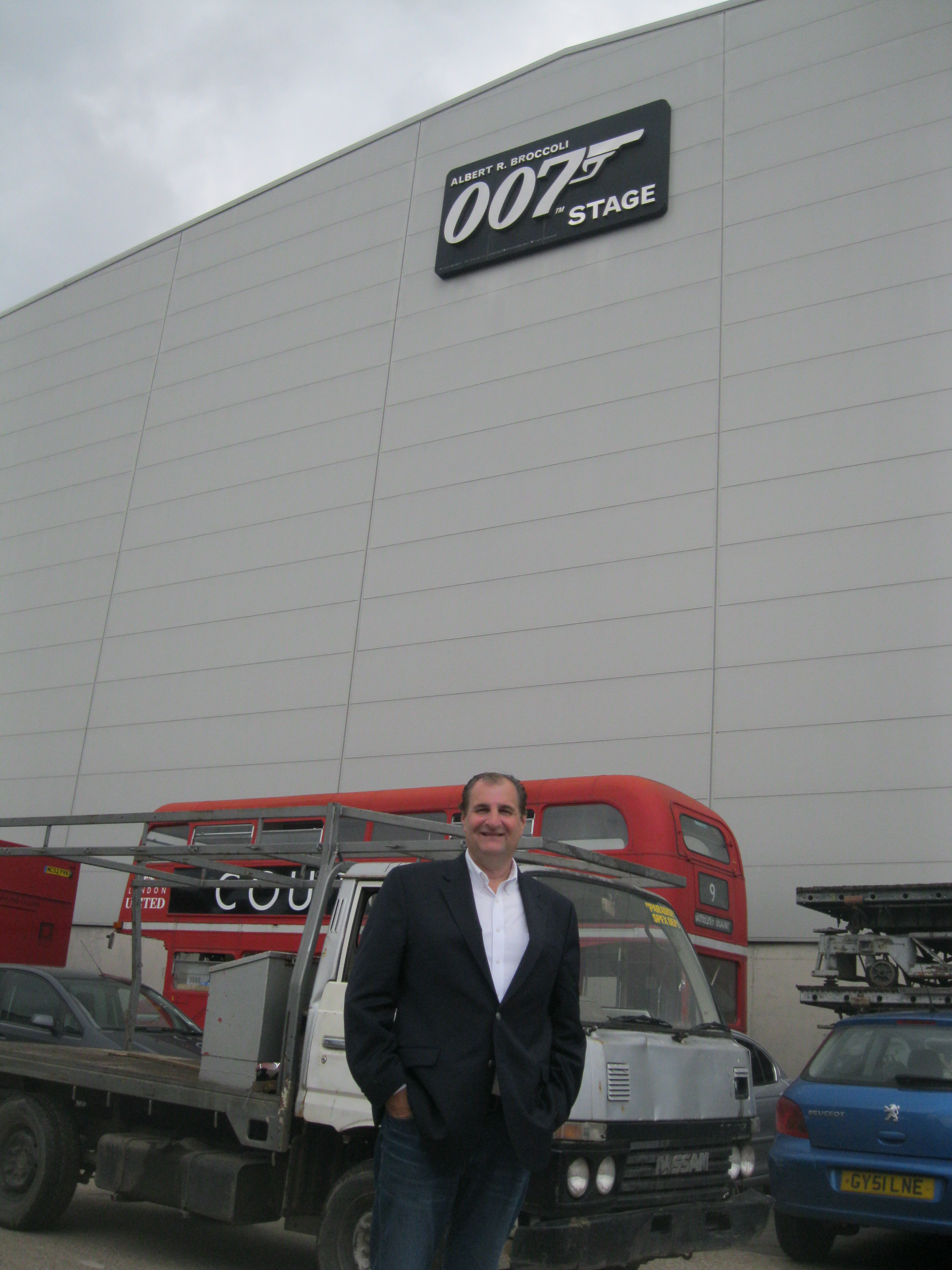 Steven Feinberg at Pinewood Studios, London