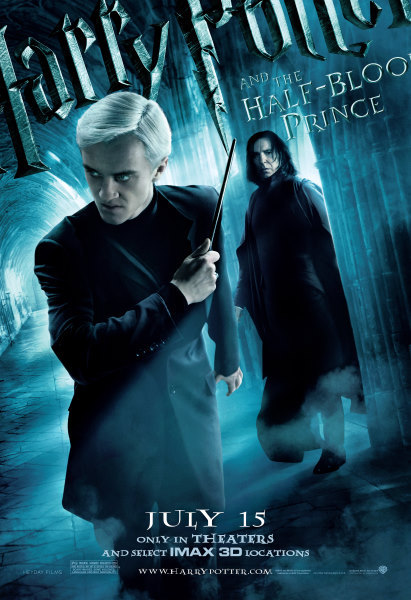 Still of Alan Rickman and Tom Felton in Haris Poteris ir netikras princas (2009)