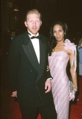 Boris Becker and Barbara Feltus