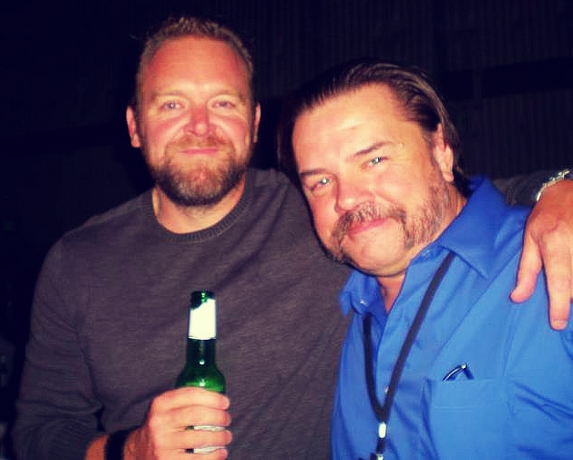 Joe Carnahan(The Grey) and Nick Fenske (In the Eyes of a Killer)at the After Party for 