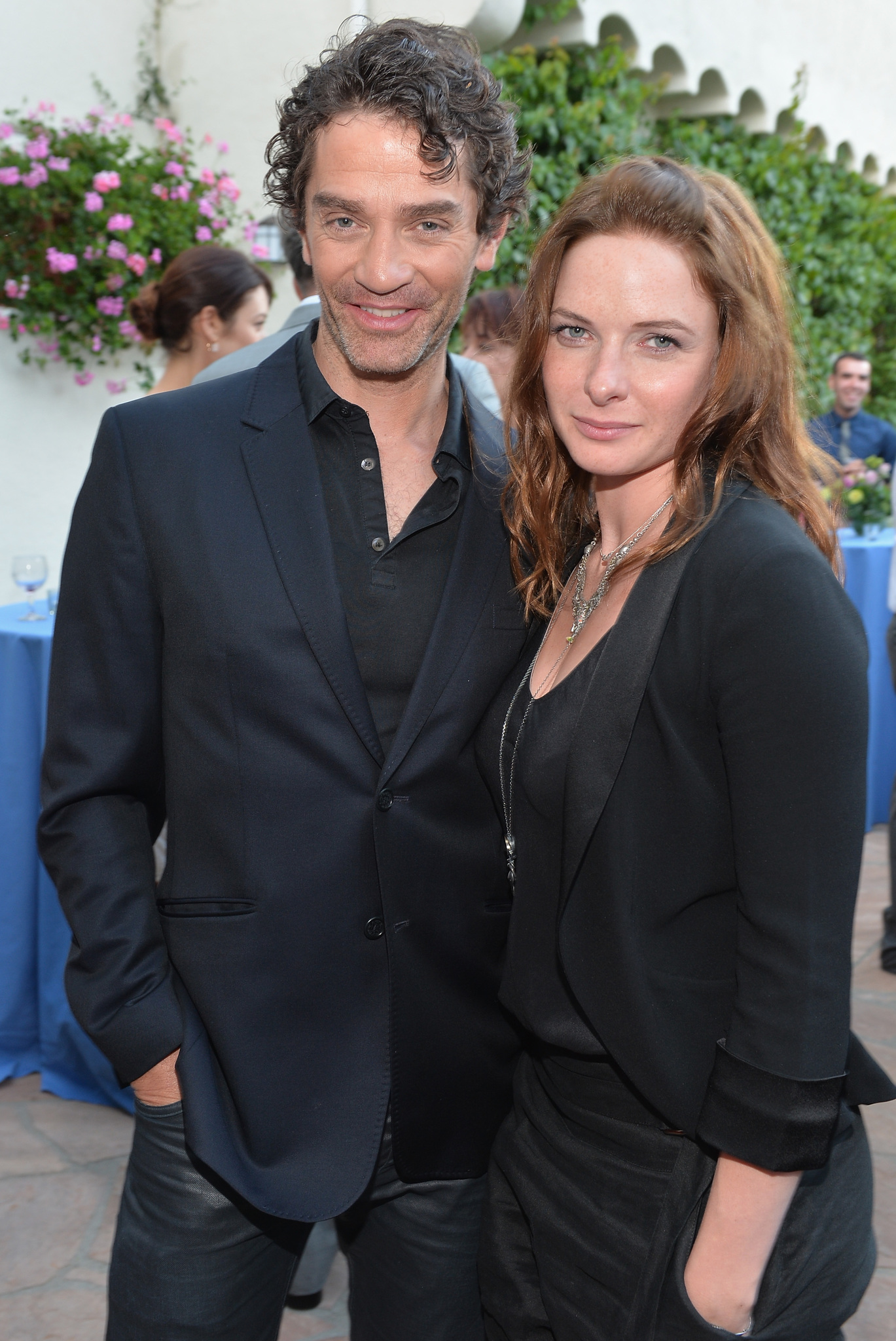 Rebecca Ferguson and James Frain