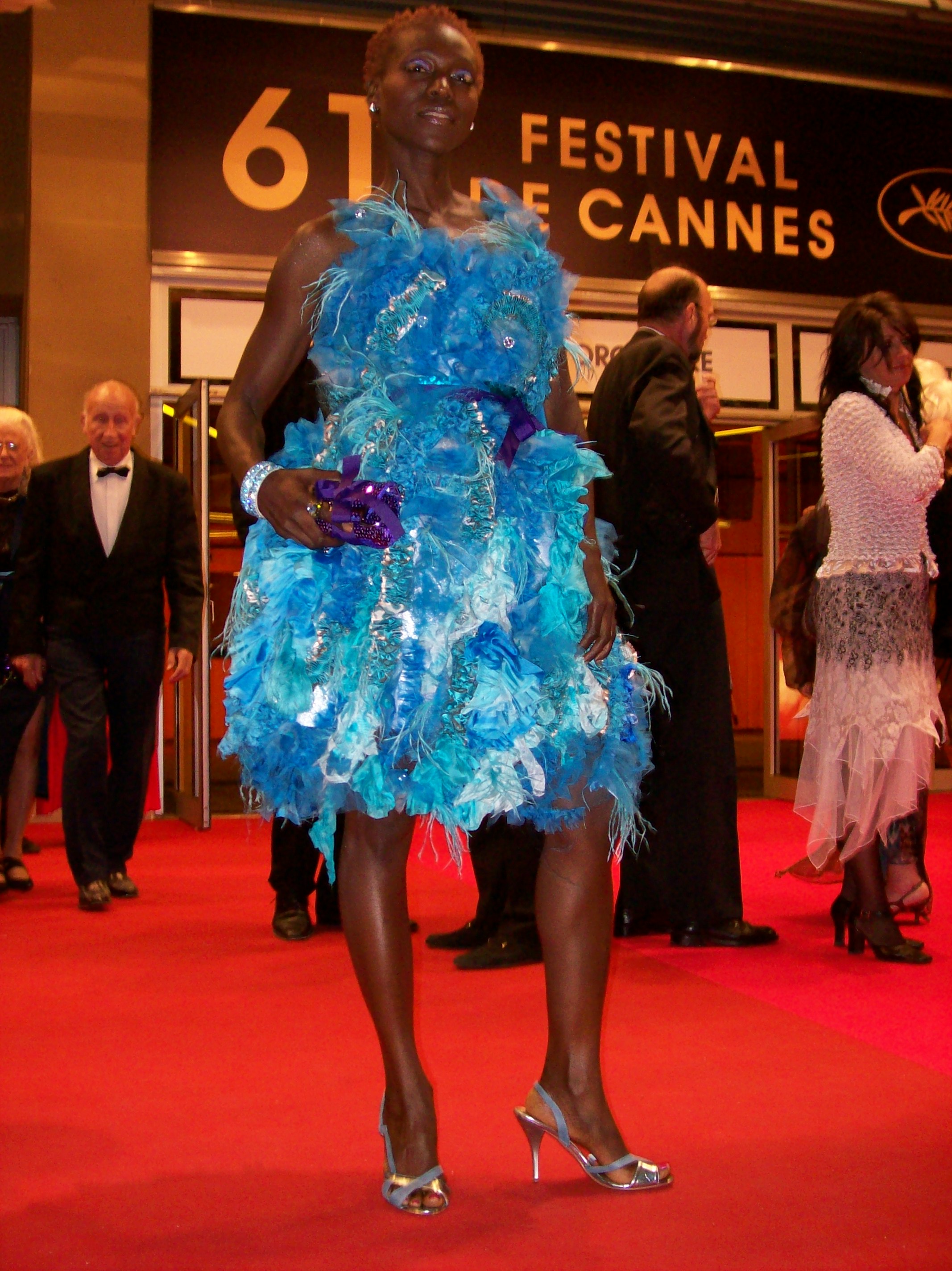 On the red carpet at Cannes
