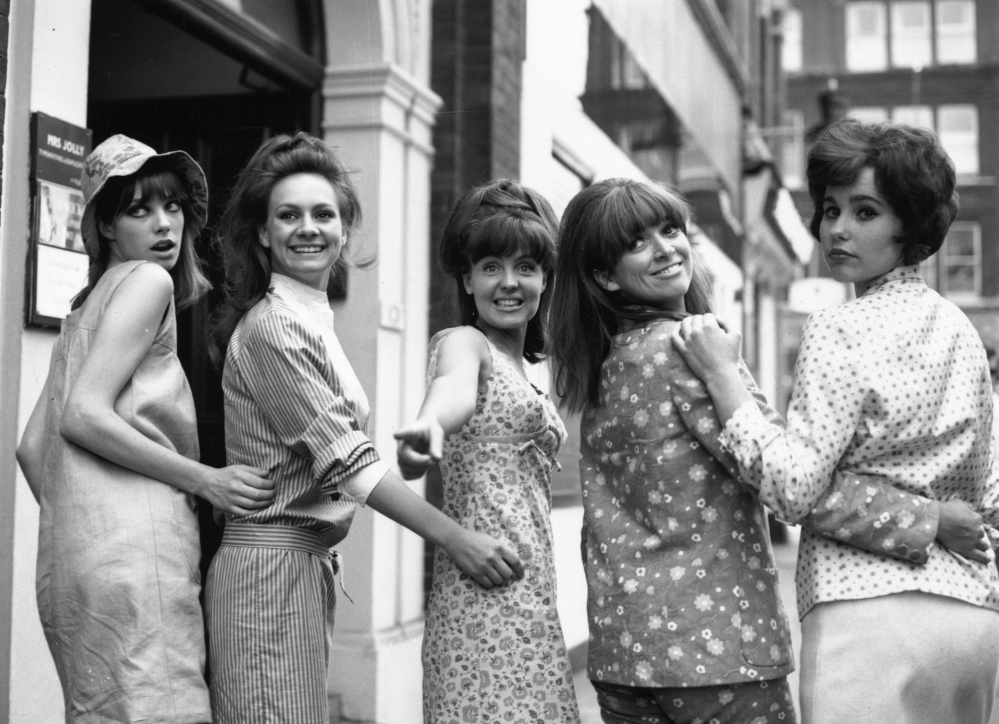 Francesca Annis, Jane Birkin, Pauline Collins and Karin Fernald