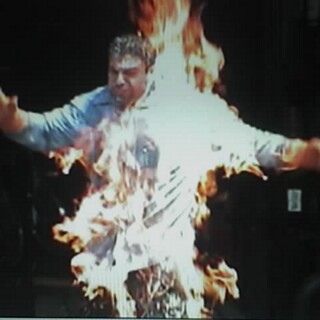 Eddie Fernandez on Fire 