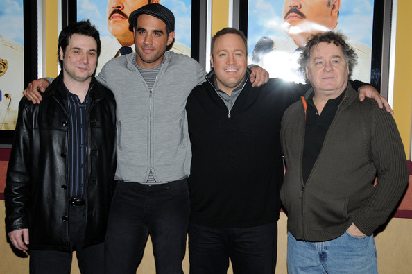 (L-R) Actors Adam Ferrara, Bobby Cannavale, Kevin James and Peter Gerety attends a special screening of 