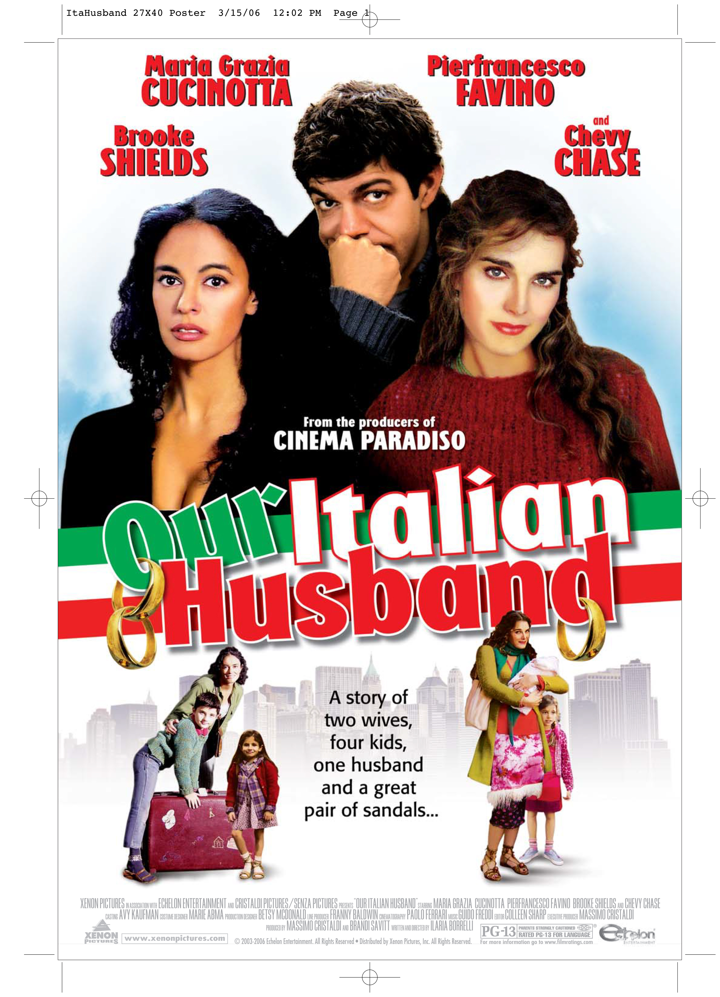 USA poster OUR ITALIAN HUSBAND by Ilaria Borrelli