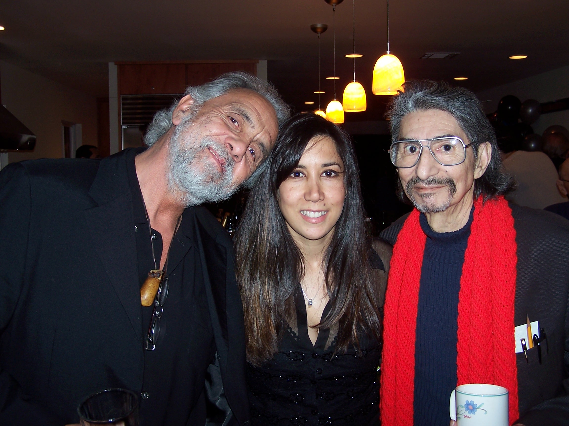 Tommy Chong, Joy Ferro Moore Pablo Ferro at his 70th Birthday