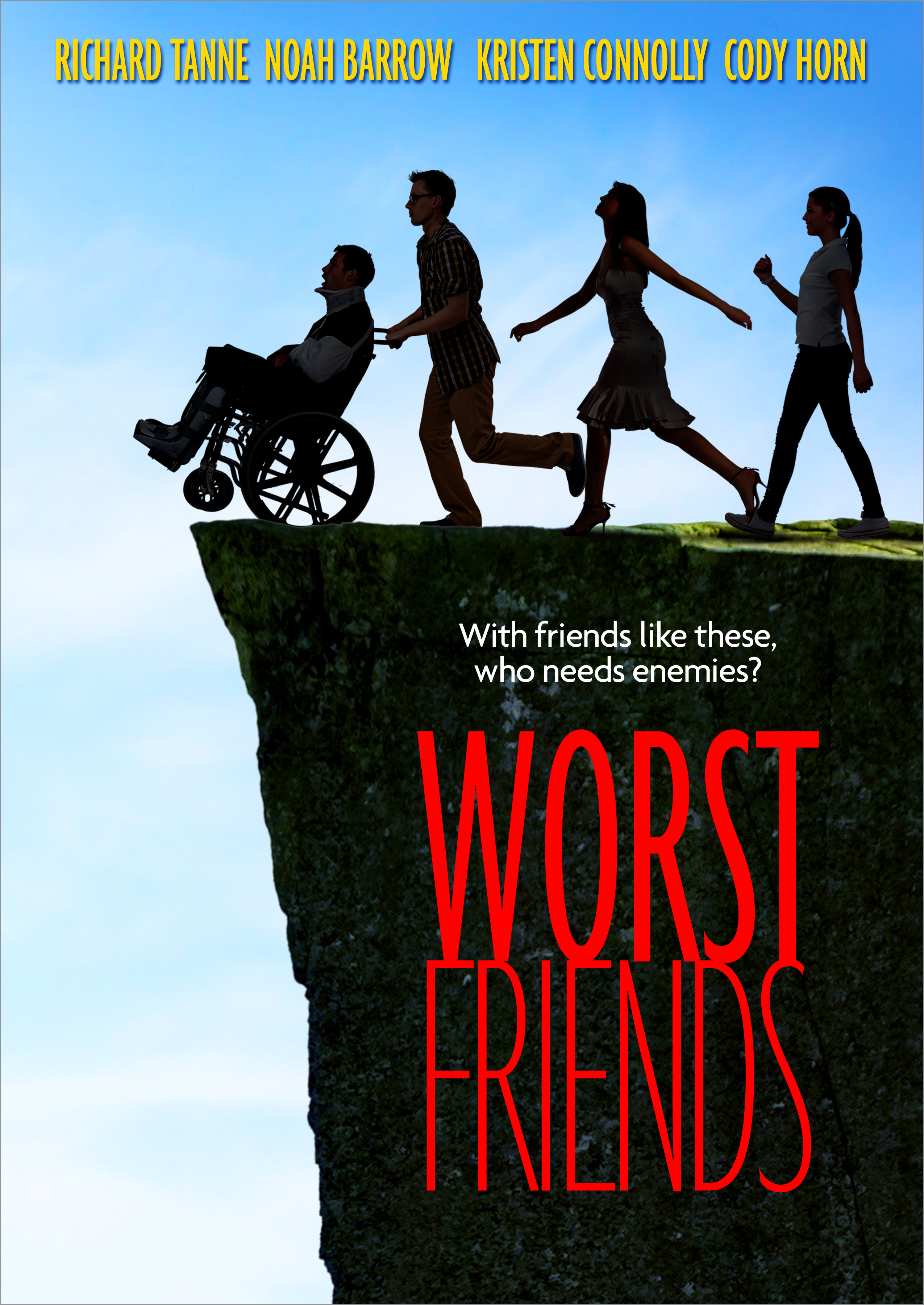 Kathryn Erbe, Larry Fessenden, Kristen Connolly, Richard Tanne, Cody Horn, Noah Barrow and Holly Taylor in Worst Friends (2014)