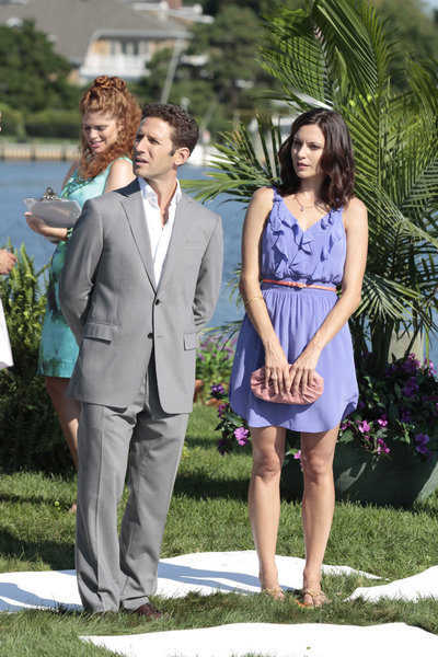 Still of Mark Feuerstein and Jill Flint in Royal Pains (2009)