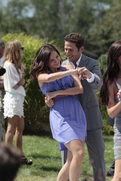 Still of Mark Feuerstein and Jill Flint in Royal Pains (2009)