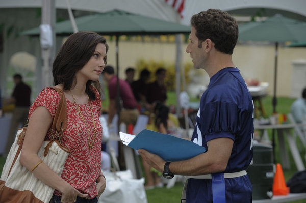 Still of Mark Feuerstein and Jill Flint in Royal Pains (2009)