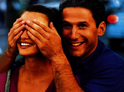 Still of Penélope Cruz and Mark Feuerstein in Woman on Top (2000)