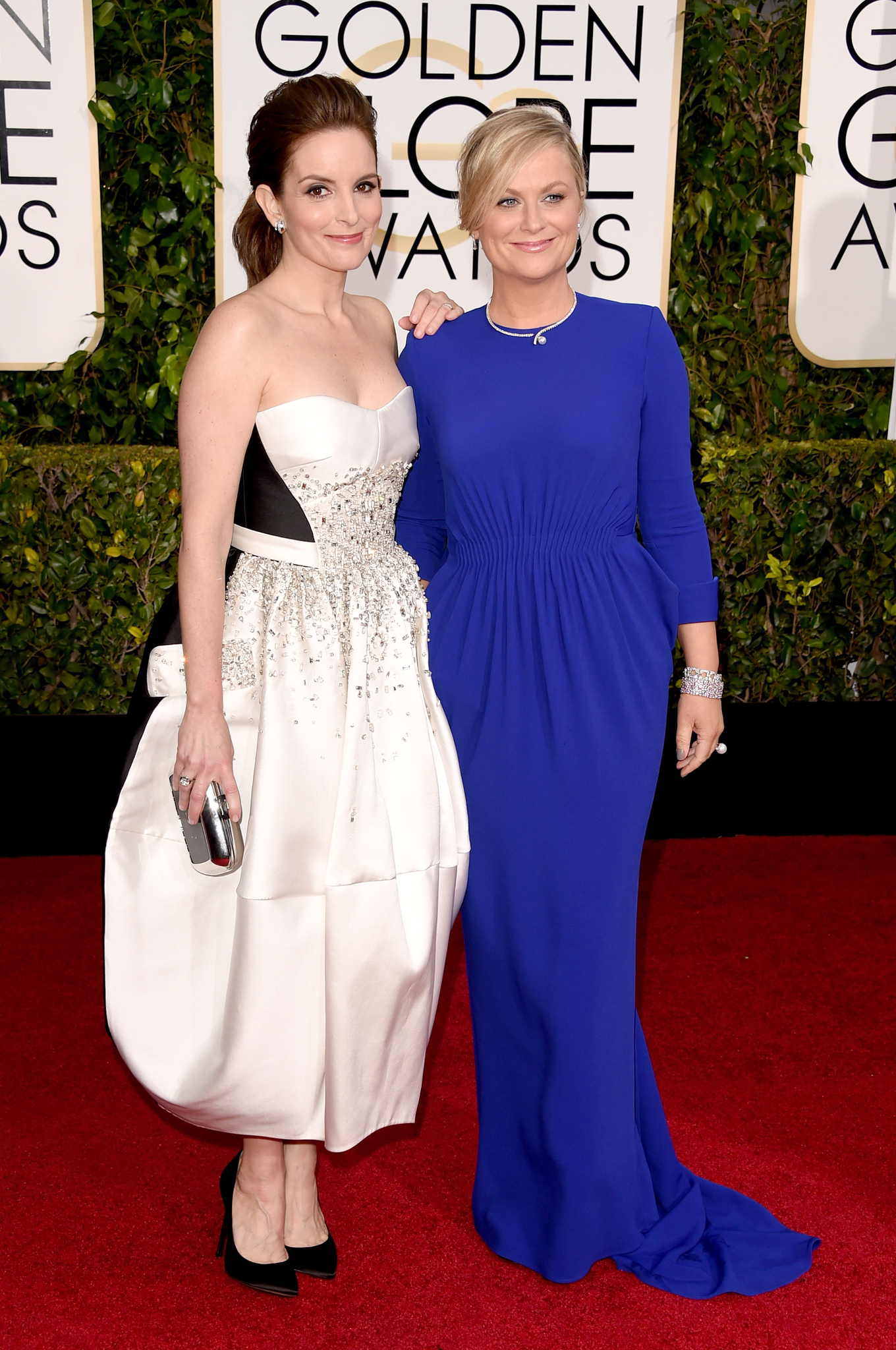 Tina Fey and Amy Poehler at event of The 72nd Annual Golden Globe Awards (2015)