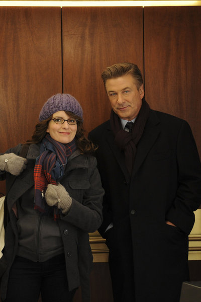 Still of Alec Baldwin and Tina Fey in 30 Rock (2006)