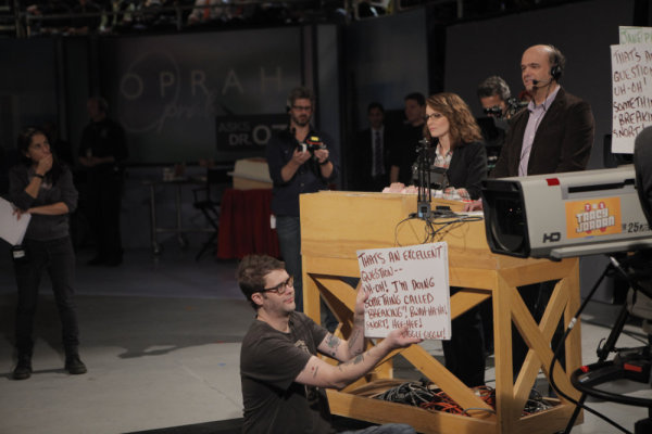 Still of Scott Adsit and Tina Fey in 30 Rock (2006)