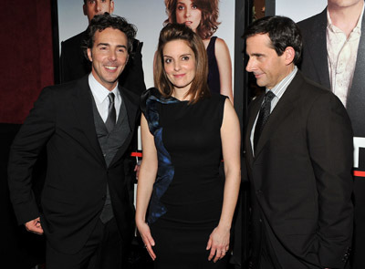 Steve Carell, Tina Fey and Shawn Levy at event of Naktinis pasimatymas (2010)