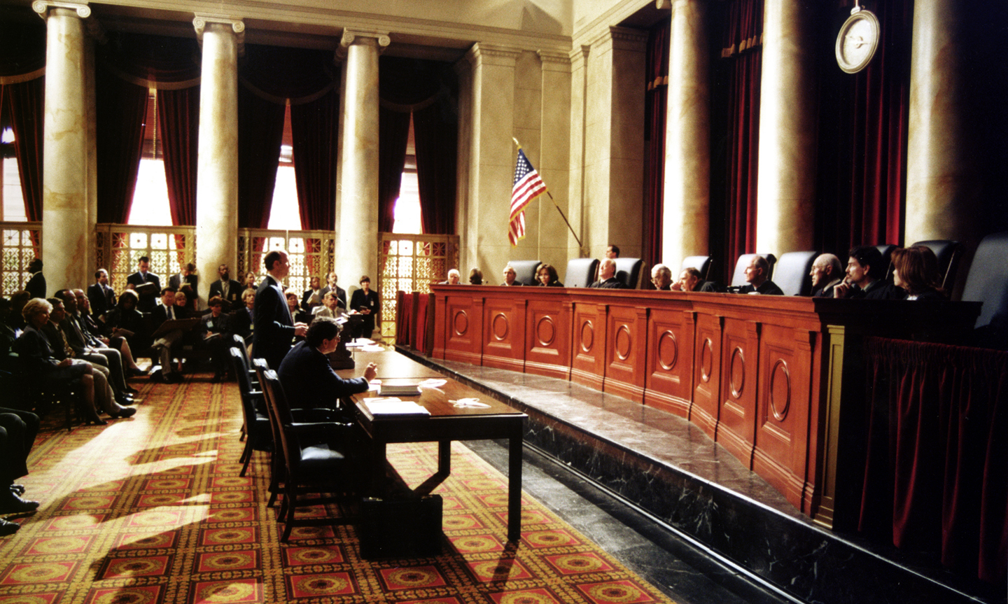 The Court - Supreme Court room built at Raleigh Studios