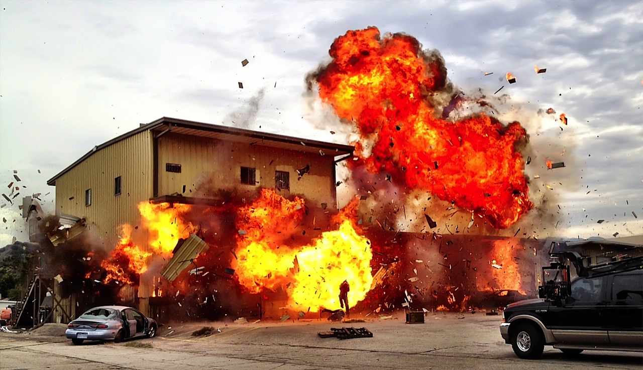 NCIS:LA - Warehouse Explosion