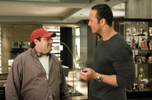 Andy Fickman and Dwayne Johnson in The Game Plan (2007)