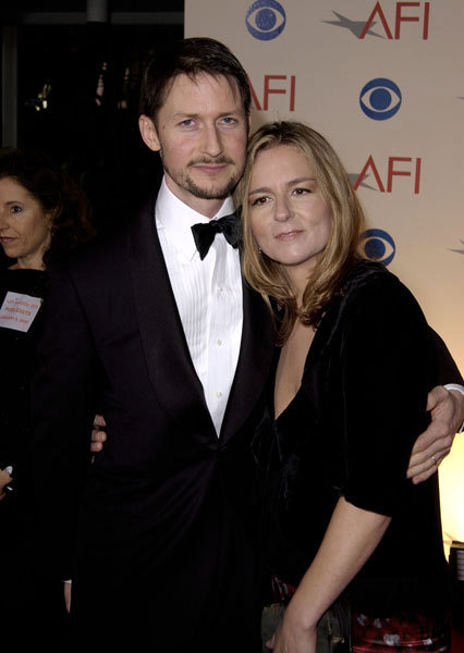 Todd Field & Serena Rathbun arriving at the AFI Awards 2002 at the Beverly Hills Hotel.