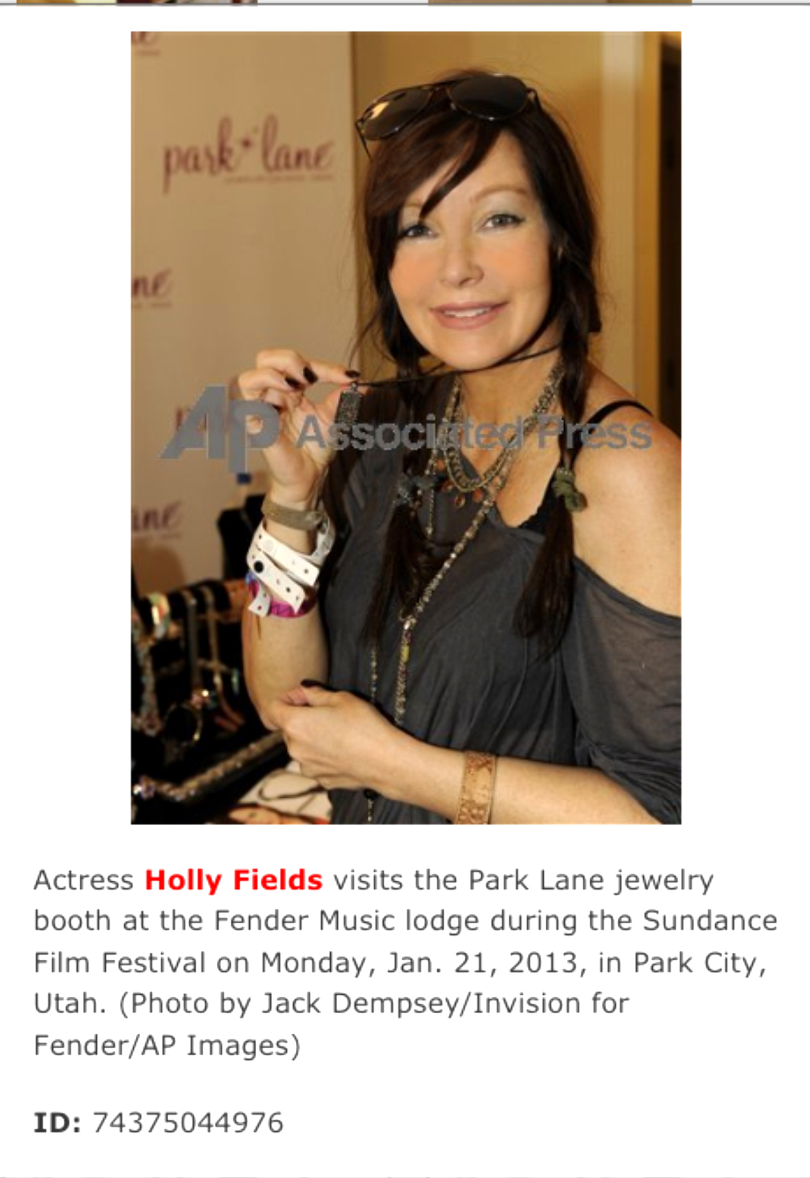 Holly Fields Sundance 2013