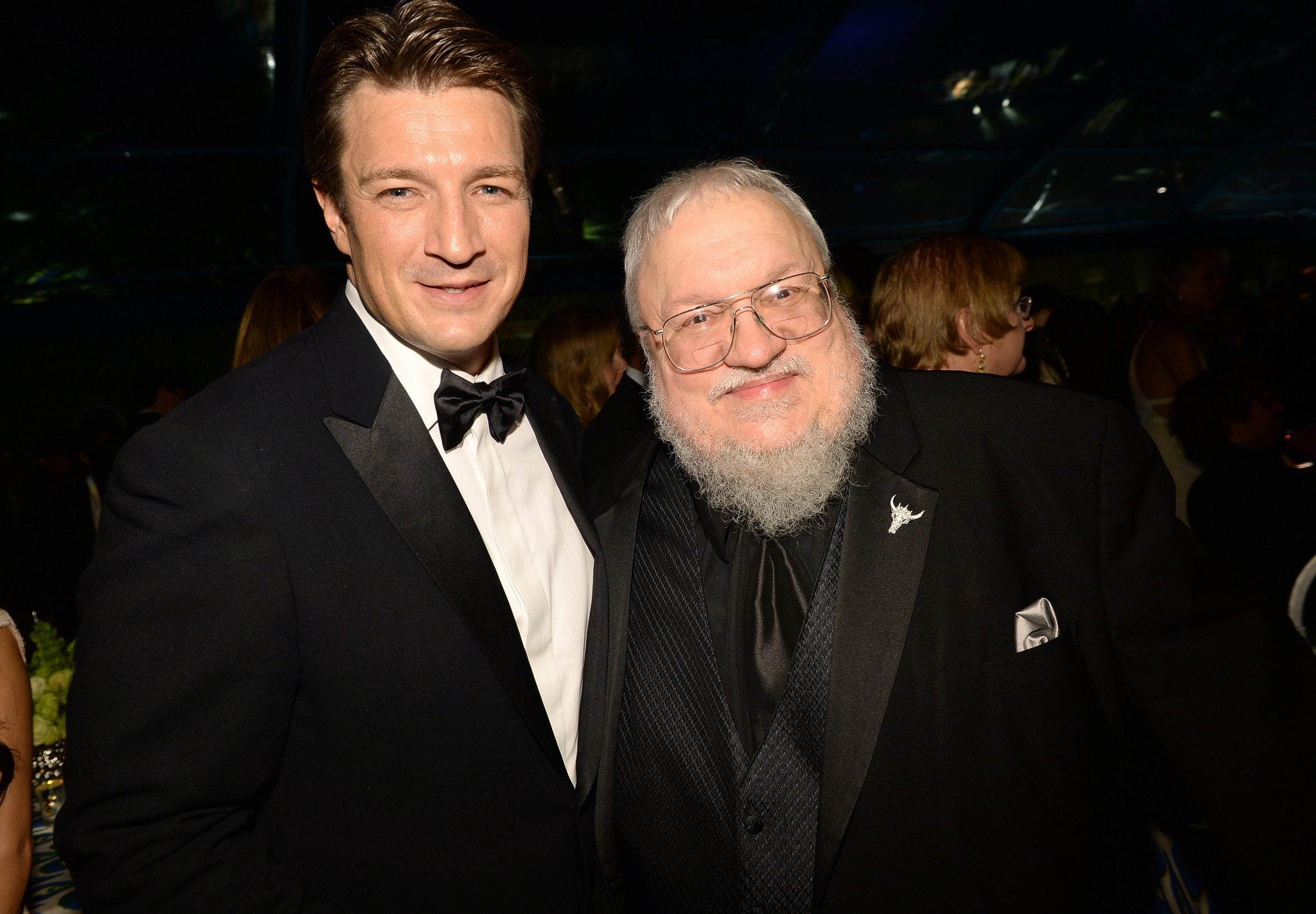 Nathan Fillion and George R.R. Martin