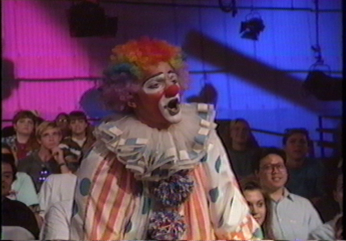 Alan Fine performing in a sketch on 