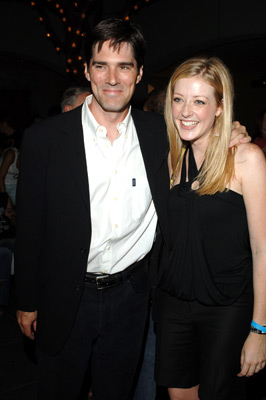 Thomas Gibson and Jennifer Finnigan at event of Nusikalstami protai (2005)