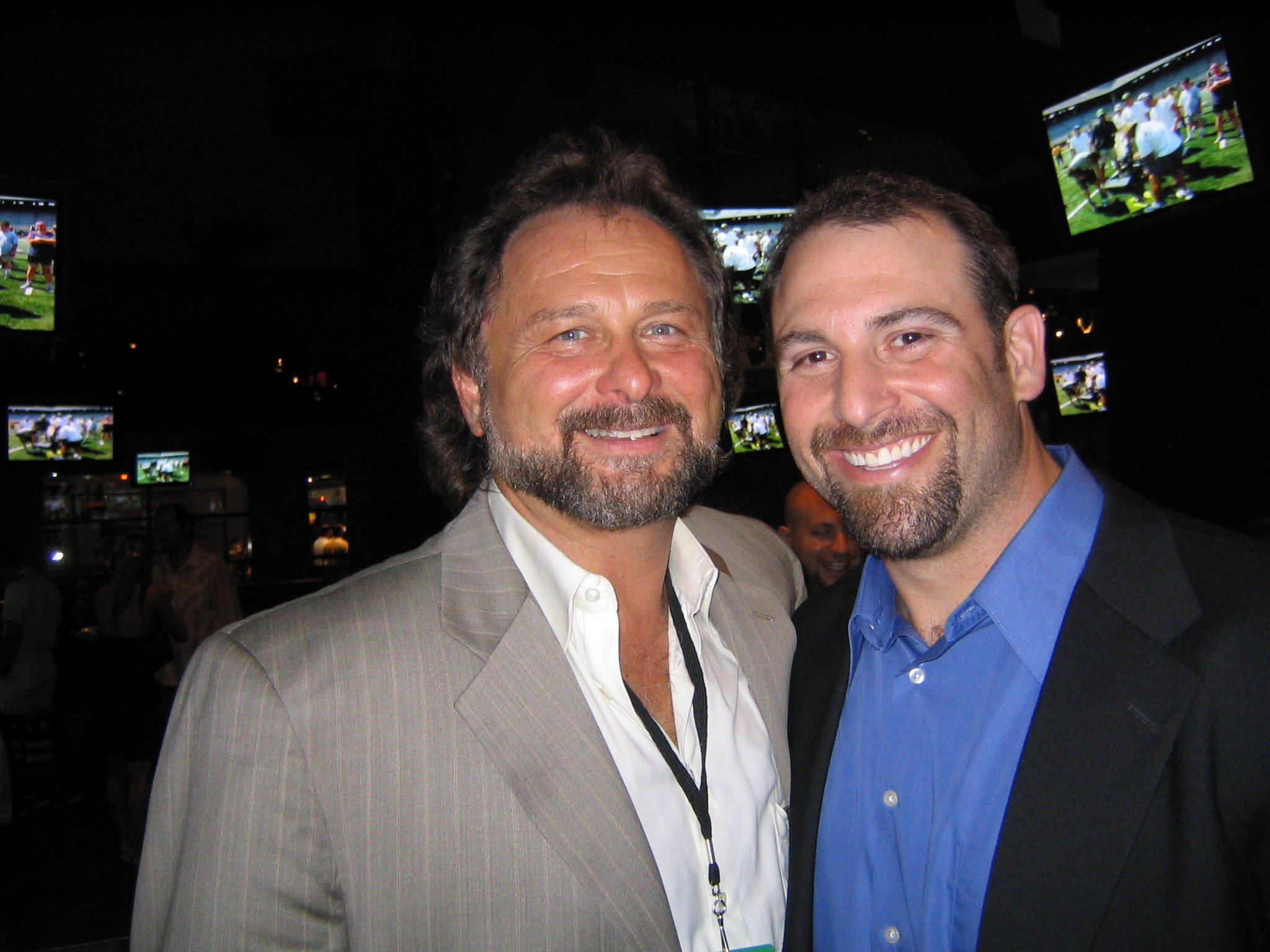 Stink and Denny Franks at the Invincible Premiere, NYC 2006.