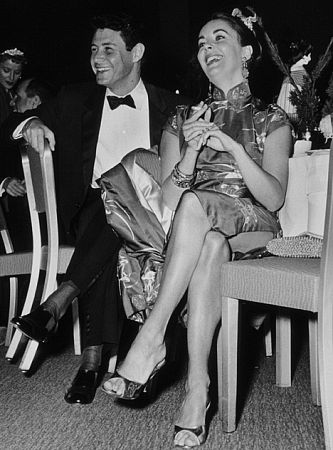 Elizabeth Taylor and Eddie Fisher at the 