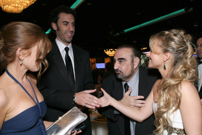 Sacha Baron Cohen, Ken Davitian, Isla Fisher and Hayden Panettiere