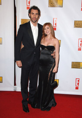 Sacha Baron Cohen and Isla Fisher