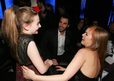 Sacha Baron Cohen, Isla Fisher and Abigail Breslin