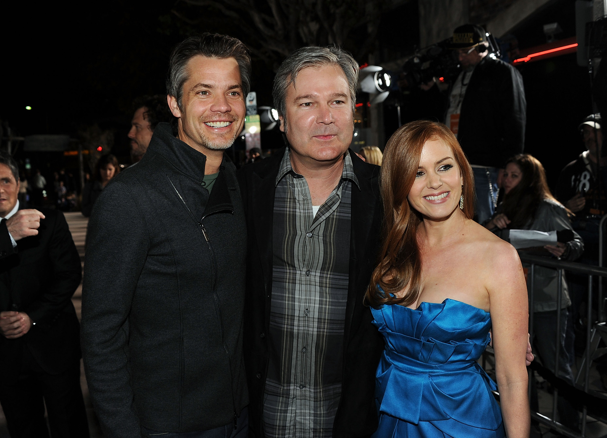 Isla Fisher, Timothy Olyphant and Gore Verbinski at event of Rango (2011)