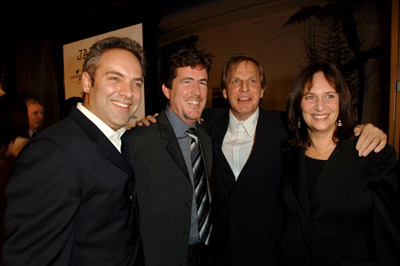 Sam Mendes, Lucy Fisher, Sam Mercer and Douglas Wick at event of Jarhead (2005)