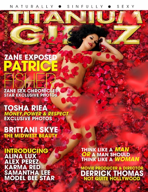 Cover of July 2012 Titanium Girls Magazine.